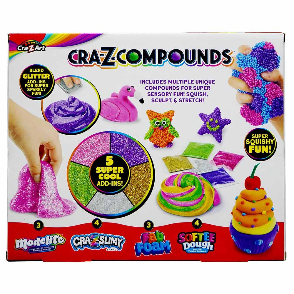 Cra-Z-Art - Cra-Z-Compounds 4-Compound Multipack w/ 5 Accessories