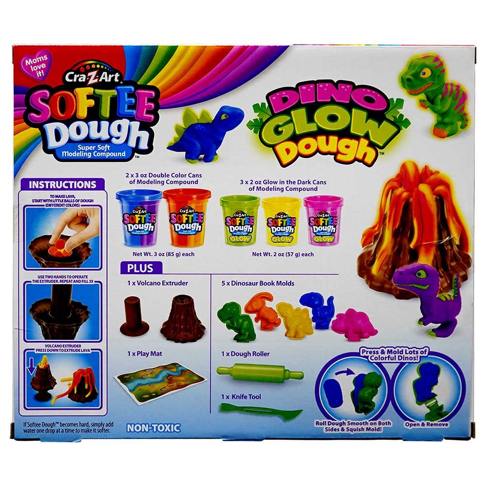 Softee Dough - Modeling Compounds Dino Glow Dough