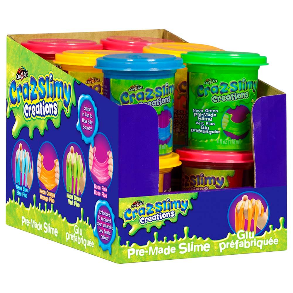 Cra-Z-Art - Cra-Z-Slimy - Pre-Made Slime - Assorted 1pc