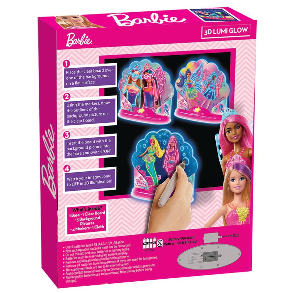 Barbie - Fairy Glow Paint n Lite