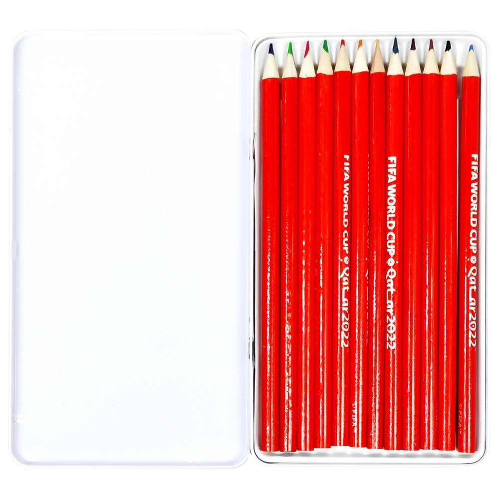 Fifa - 2022 Country Coloured Pencil Set 12pcs - England