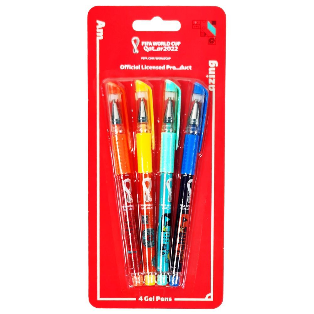 Fifa - 2022 Kasheeda Gel Pens Pack of 4