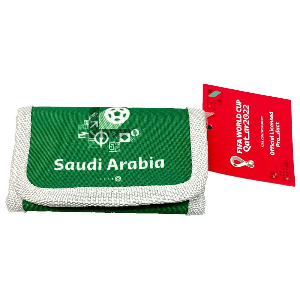 Fifa - 2022 Country Sports Wallet w/ Zipper Pocket - Saudi Arabia