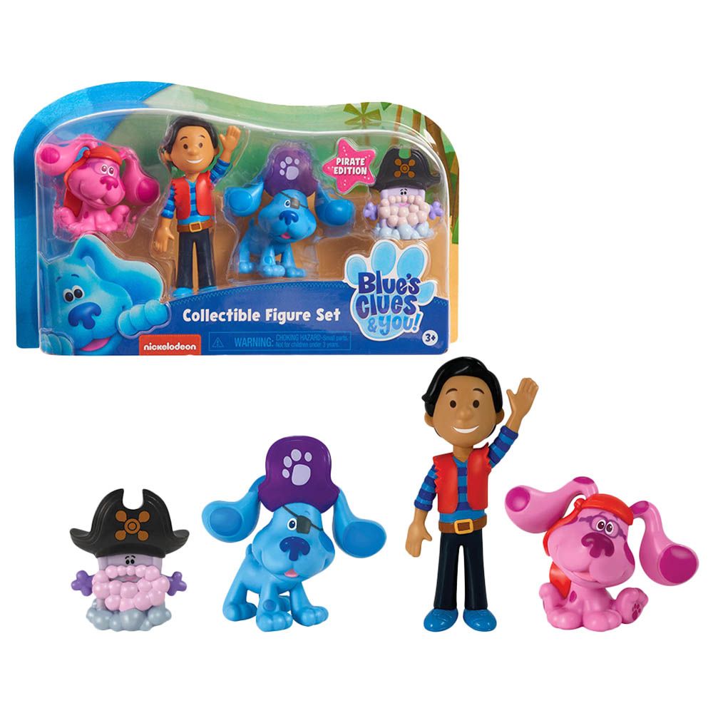 Nickelodeon - Blue's Clues & You! Collectible Pirate Figure Set