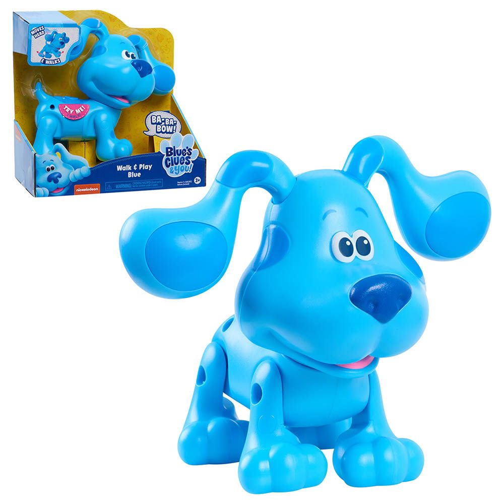 Blue's Clues & You - Walk & Play Blue Interactive Puppy 6.75 Inch