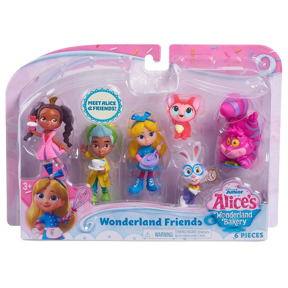 Alice's Wonderland Bakery - Wonderland Friends Figures - 6pcs