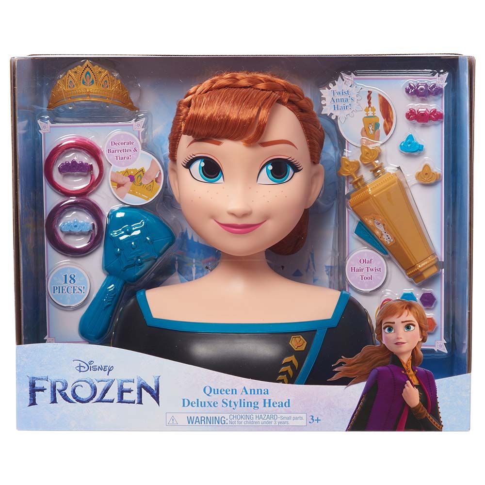 Disney - Frozen 2 Deluxe Anna Styling Head