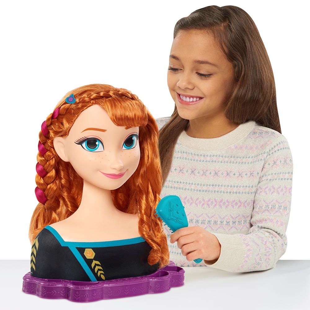 Disney - Frozen 2 Deluxe Anna Styling Head