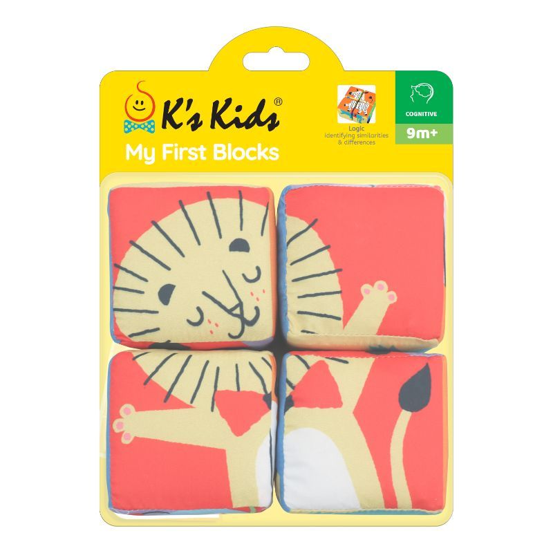 K's Kids - My First Blocks - 4pcs 