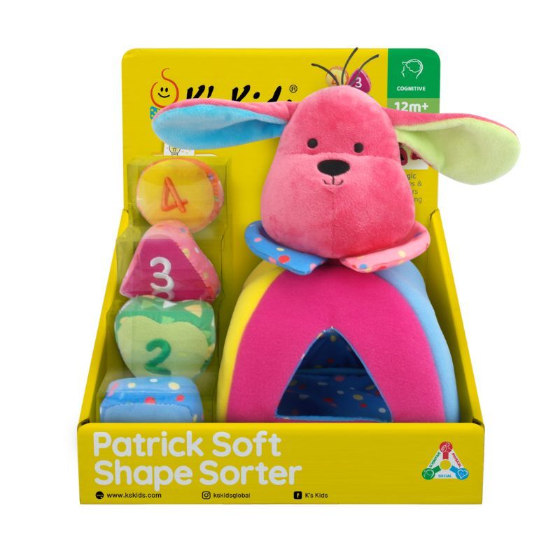 K's Kids - Patrick Soft Shape Sorter 