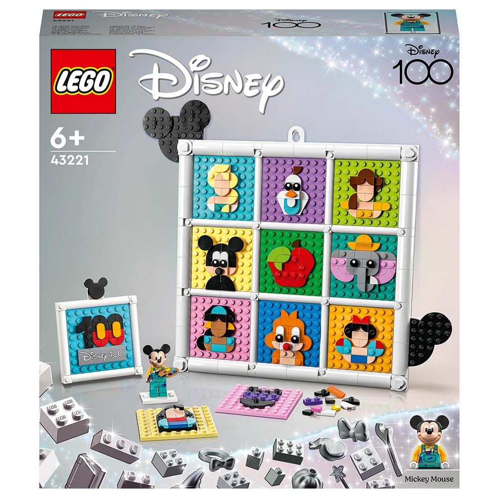 Lego - 100 Years Of Disney Animation Icons Set