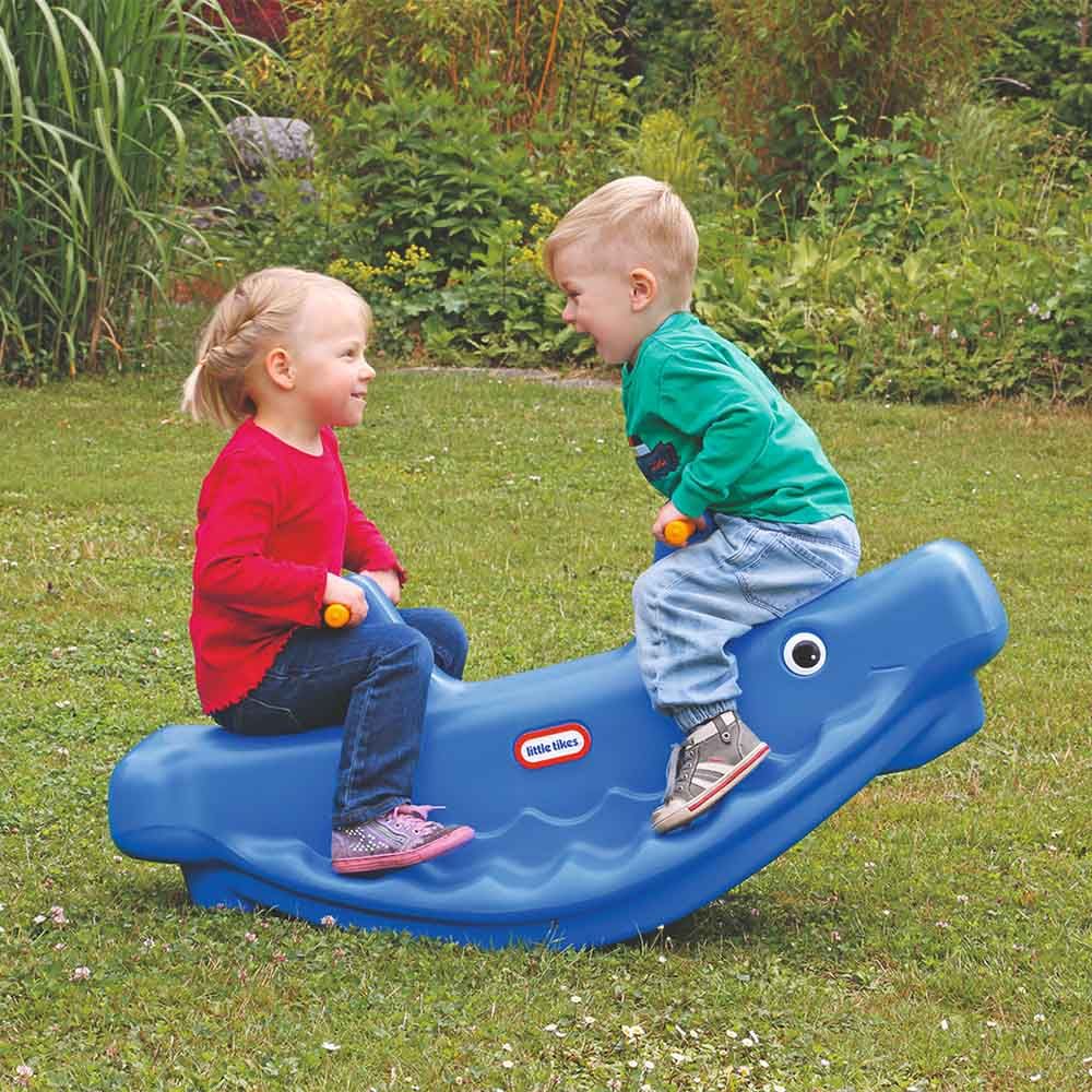 Little Tikes - Whale Teeter Totter - Blue