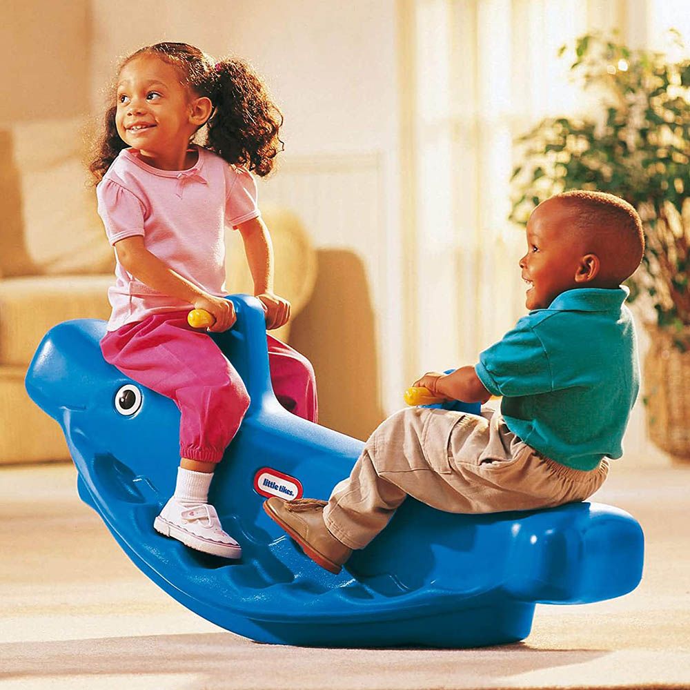 Little Tikes - Whale Teeter Totter - Blue