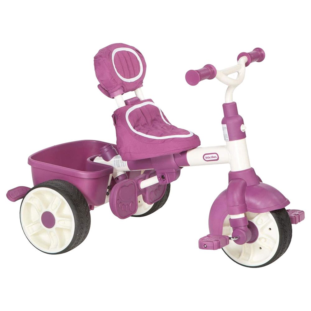 Little Tikes - 4-In-1 Trike Sports Edition - Pink/ White