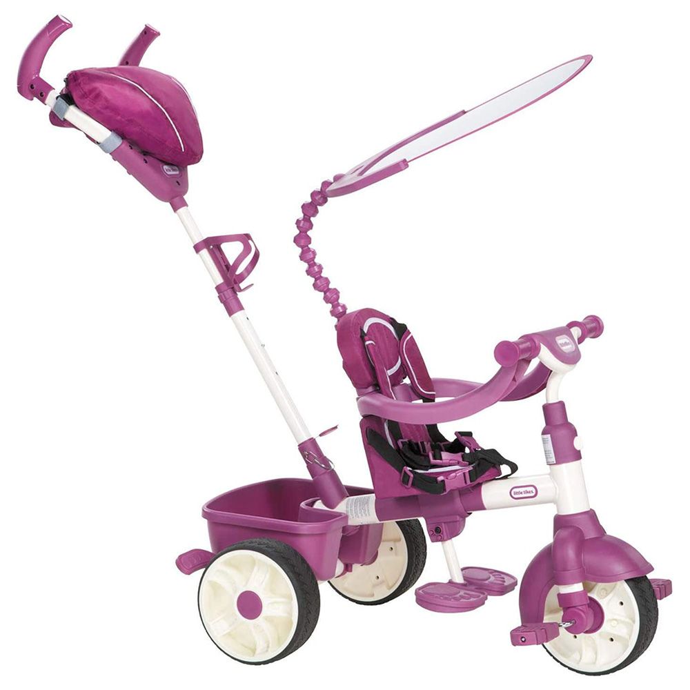 Little Tikes - 4-In-1 Trike Sports Edition - Pink/ White