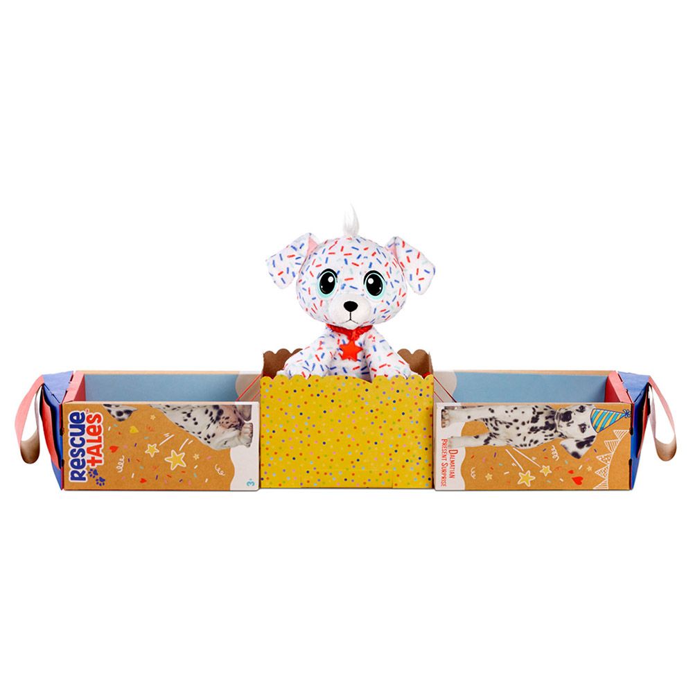 Little Tikes - Rescue Tales Present Surprise Pet Dog Plush Toy