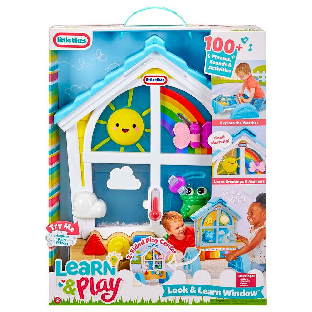 Little Tikes - Look & Learn Window 2-Sided Play Center