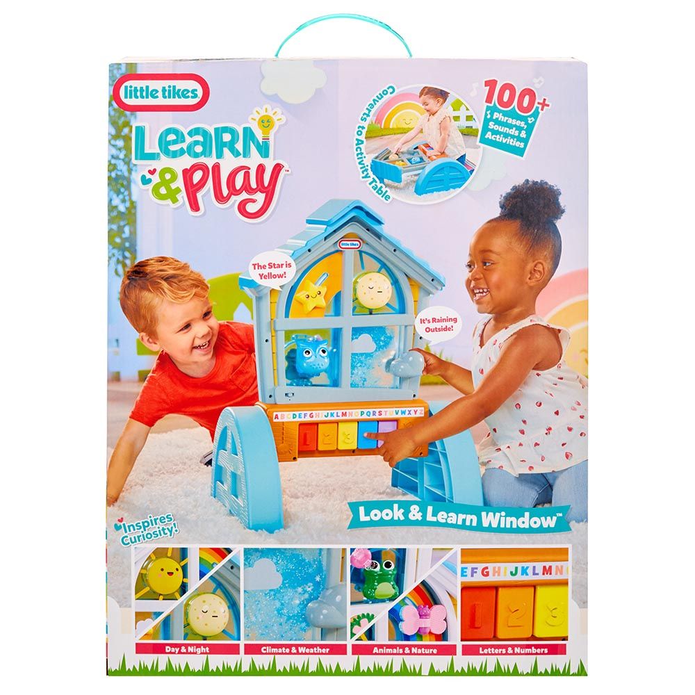 Little Tikes - Look & Learn Window 2-Sided Play Center