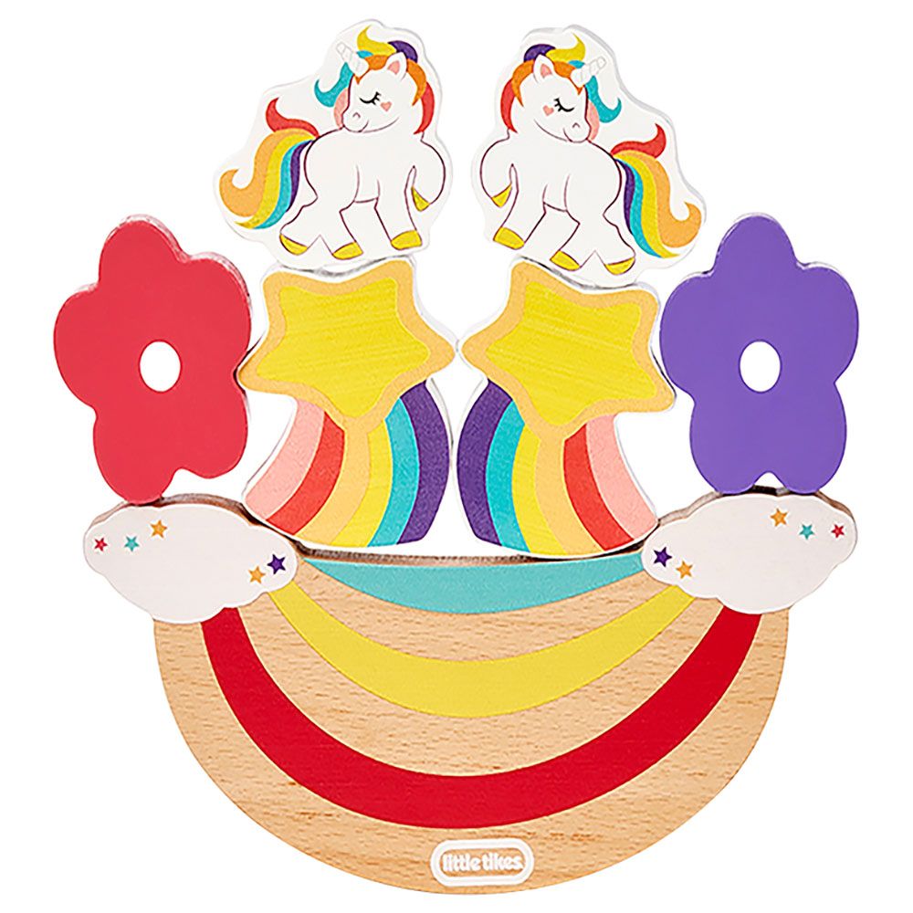 Little Tikes - Wooden Critters Balancing Toy - Unicorn