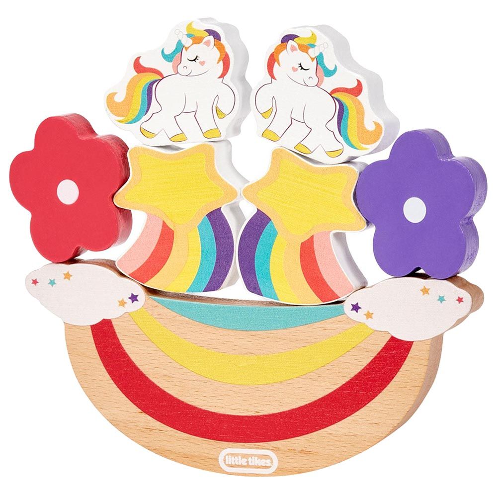 Little Tikes - Wooden Critters Balancing Toy - Unicorn