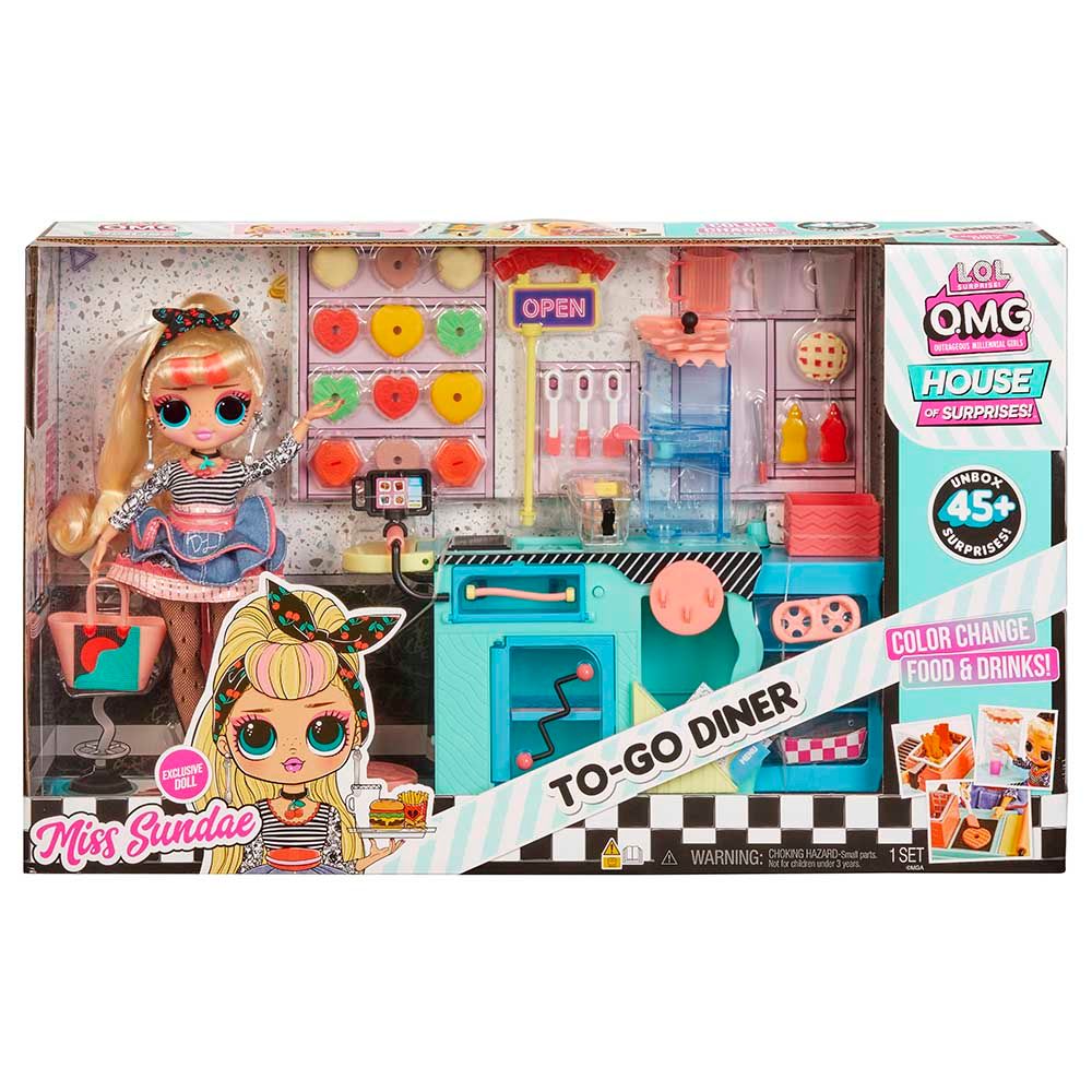 L.O.L. Surprise - To-Go Diner Playset w/ Miss Sundae Doll