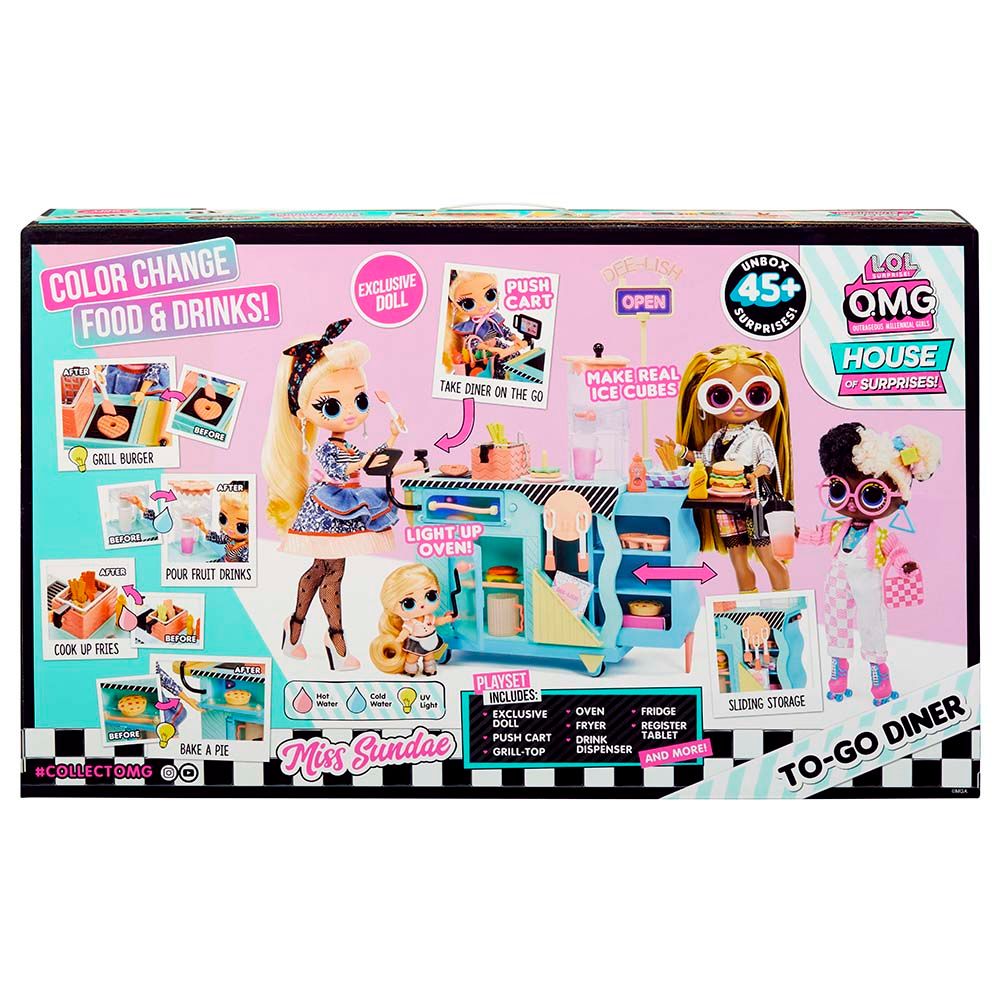 L.O.L. Surprise - To-Go Diner Playset w/ Miss Sundae Doll