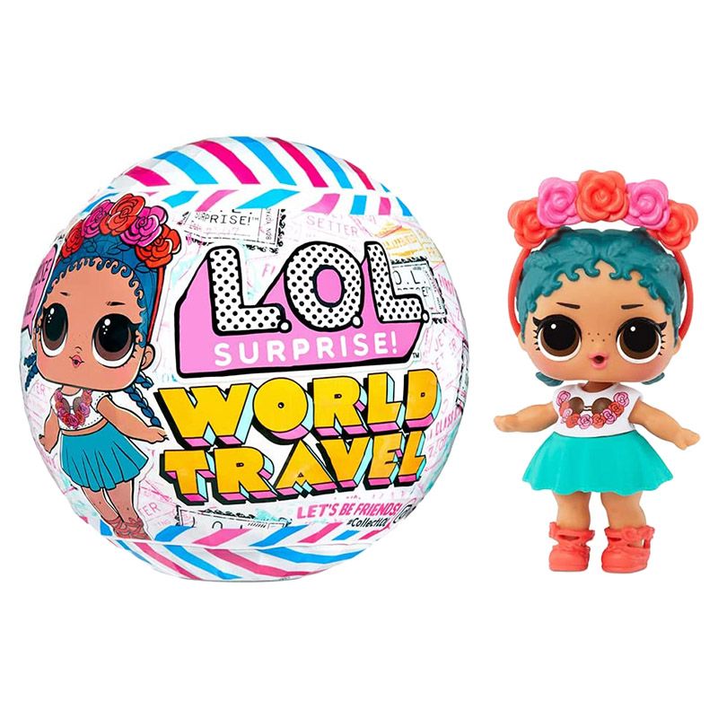 L.O.L. Surprise - World Travel Trendy Doll W/ 8 Surprises