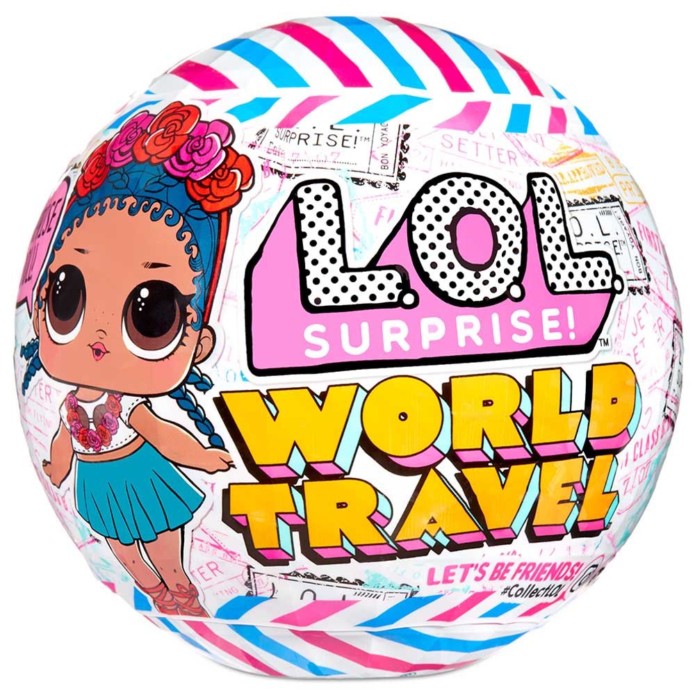 L.O.L. Surprise - World Travel Trendy Doll W/ 8 Surprises