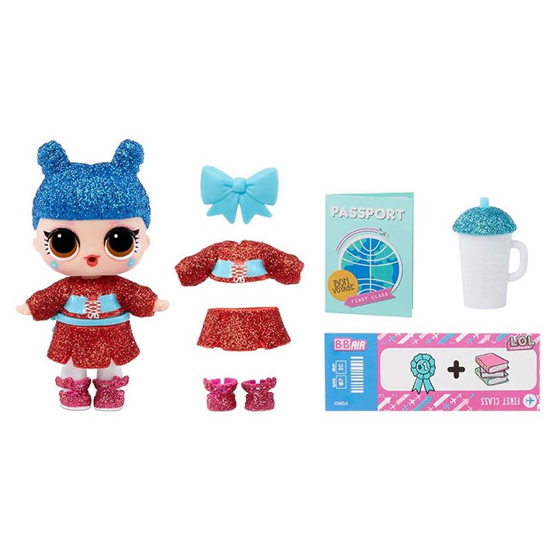 L.O.L. Surprise - World Travel Trendy Doll W/ 8 Surprises