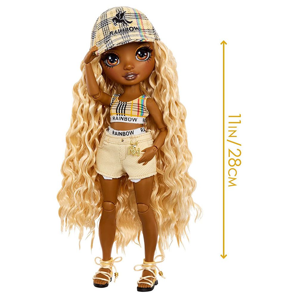 Rainbow High - S1 Harper Dune- Sand Fashion Doll - Yellow