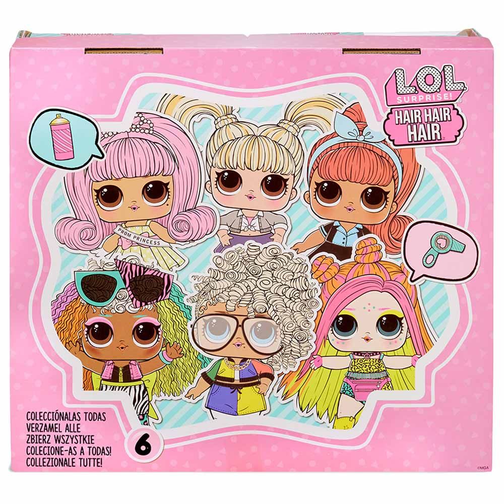 L.O.L. Surprise - Hair Dolls W/ 10 Surprises Assorted 1pc