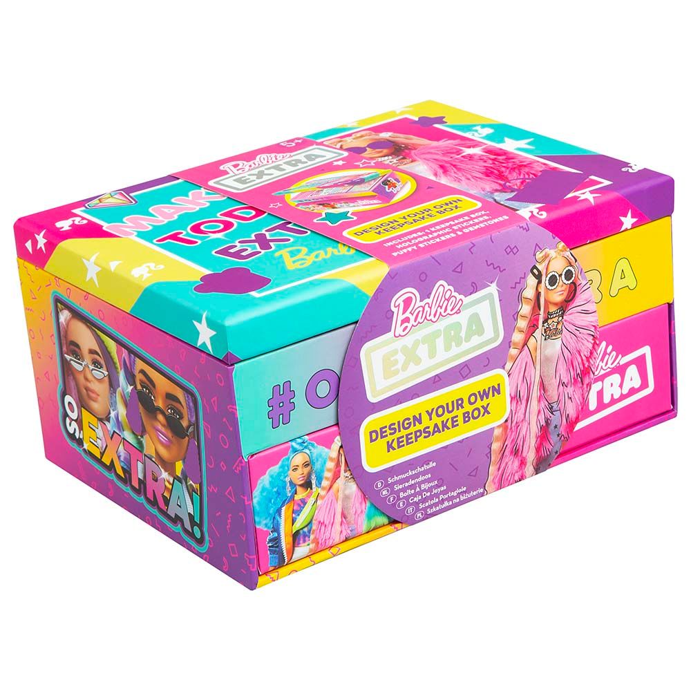 Barbie - Extra Design Your Own Keepsake Box Craft Kit