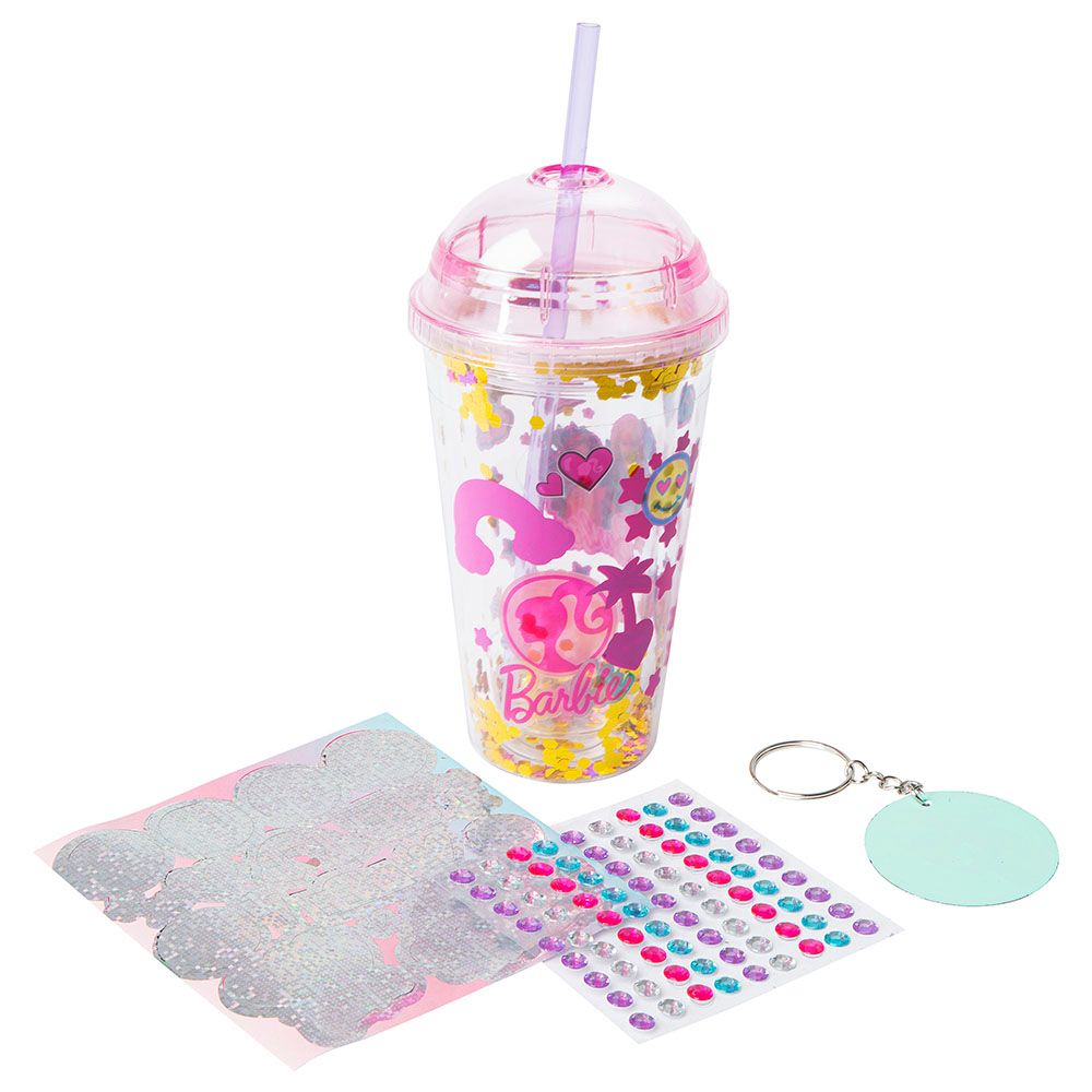 Barbie - Colour Reveal Confetti Drinks Bottle 