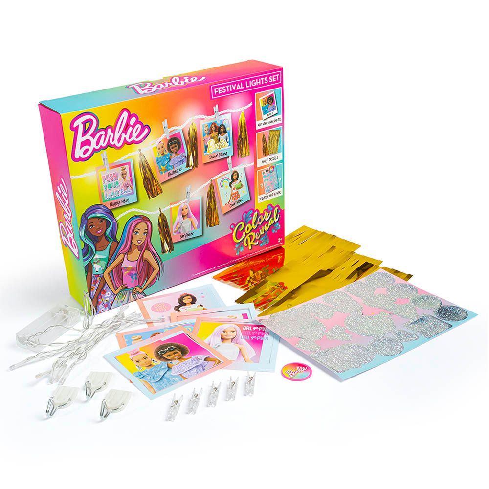 Barbie - Colour Reveal Festival Lights Set 