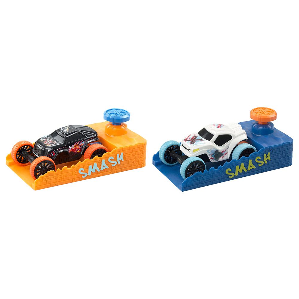 Exost - Smash N Go Stunt Battle Car Pack - Color May Vary