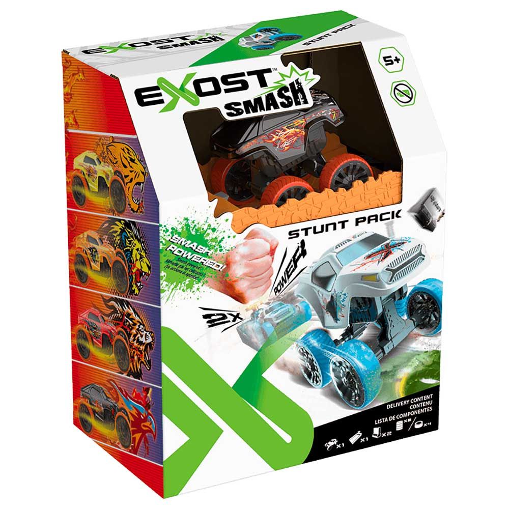 Exost - Smash N Go Stunt Battle Car Pack - Color May Vary