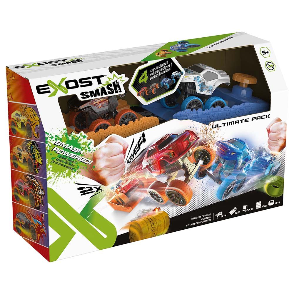 Exost - Smash N Go Battle Car Ultimate Pack