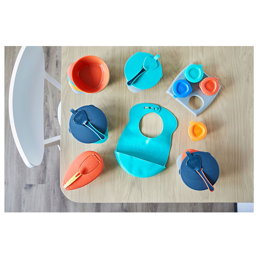 Tommee Tippee - Feeding Bowl x 2, Lid and Spoon