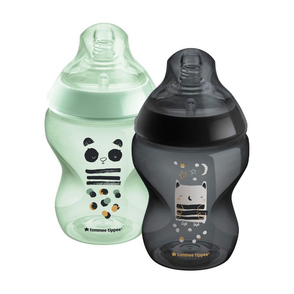 Tommee Tippee - Closer to Nature Feeding Bottle 260ml - Olie - 2 pcs