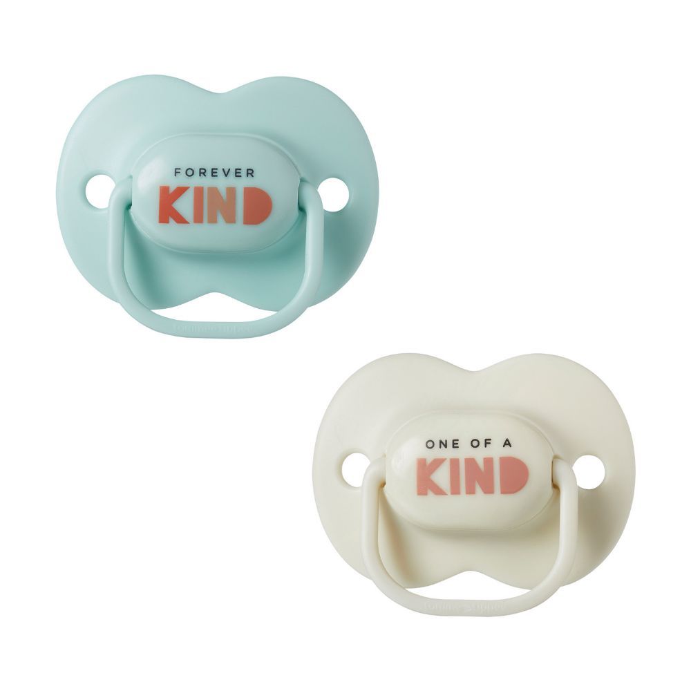 Tommee Tippee - Anytime Soother Pack of 2 - 0-6M - Assorted