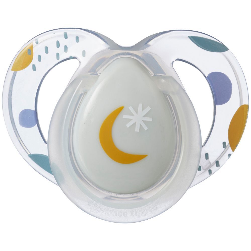 Tommee Tippee - Night Time Soother Pack of 2 - 6-18M - Blue Moon