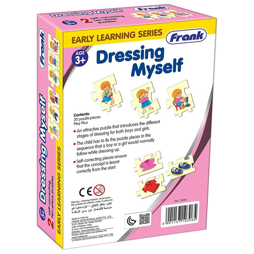 Frank - Dressing Myself Puzzle - 20pcs