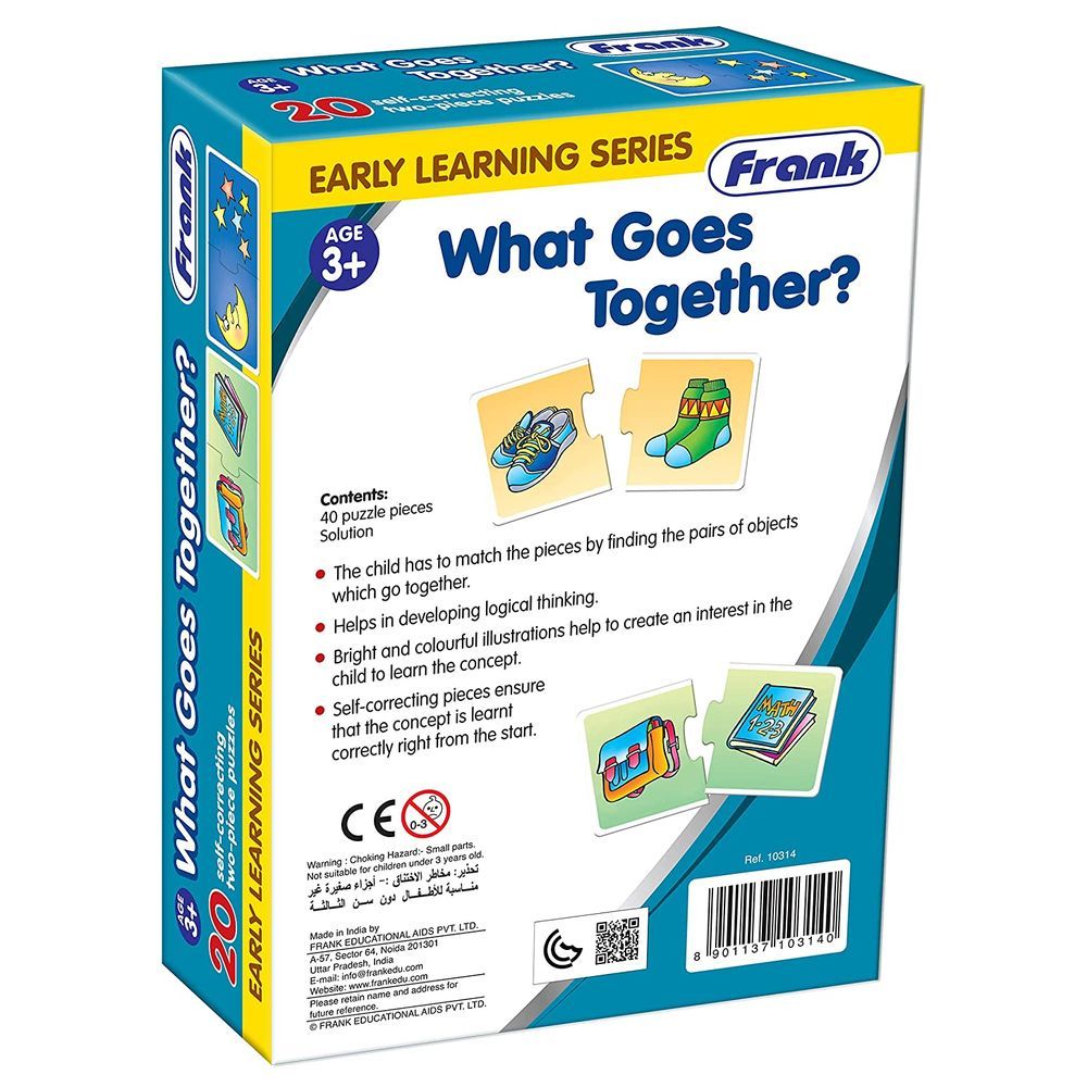 Frank - What Goes Together? Puzzle - 40pcs