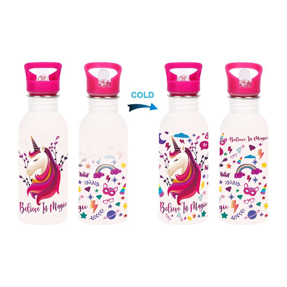 Knack - Magic Water Bottle 600ML - Unicorn 