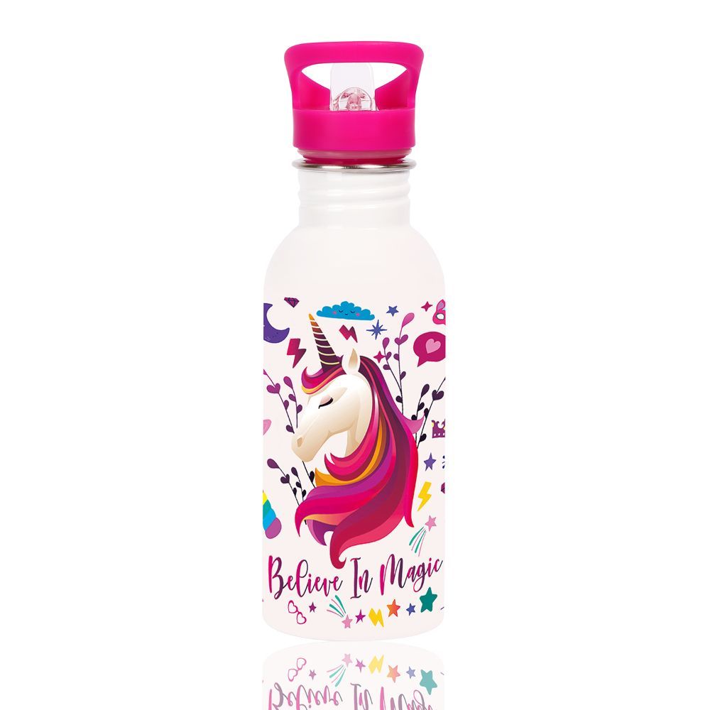 Knack - Magic Water Bottle 600ML - Unicorn 