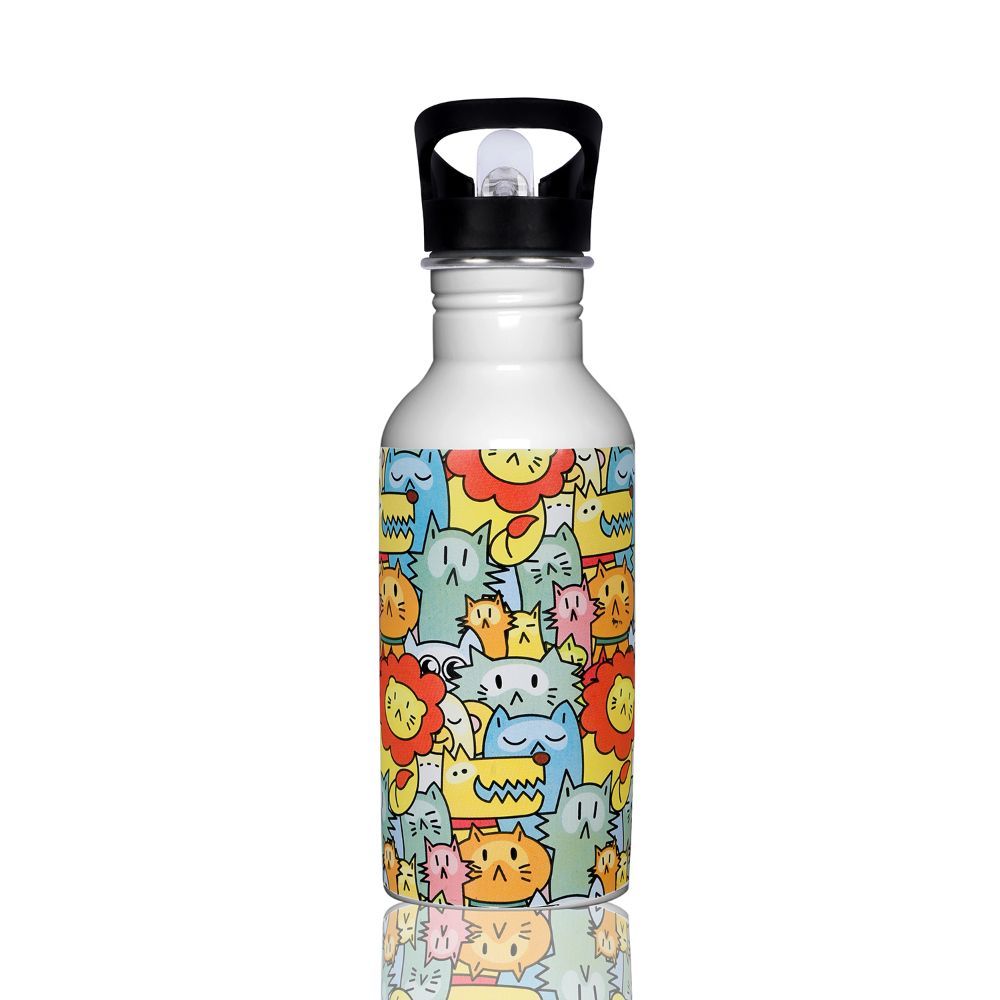 Knack - Magic Water Bottle 600ML - Animals 