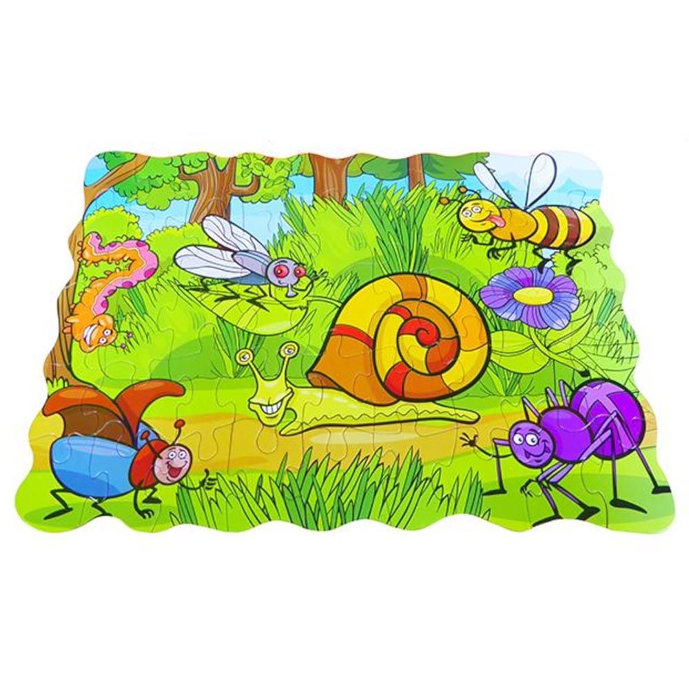 Tu Sun - Puzzle And Painting Insect Party II 24pcs