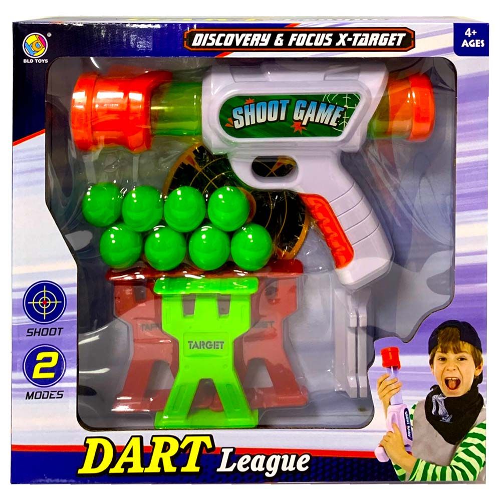 Haj - Dart League Soft Gun 1pc - Assorted