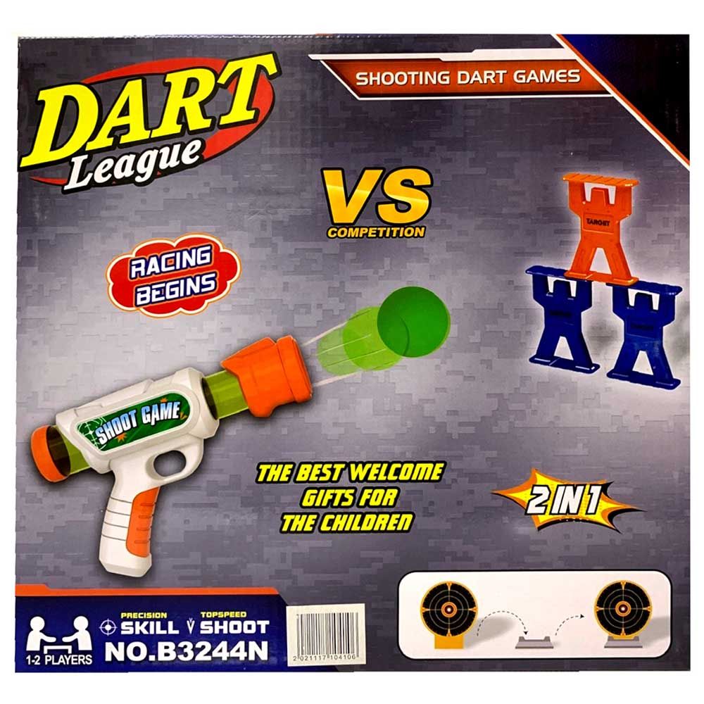 Haj - Dart League Soft Gun 1pc - Assorted