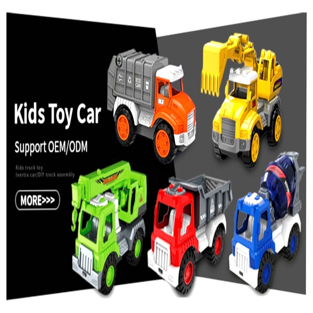 Haj - Inertial Cute Car Collection - 9pcs